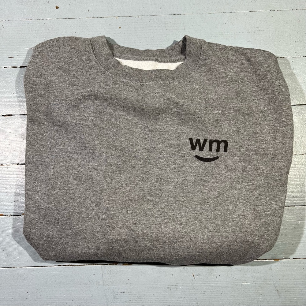 WM Smile Crew Fleece - L